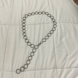 Silver Chain Link Belt
